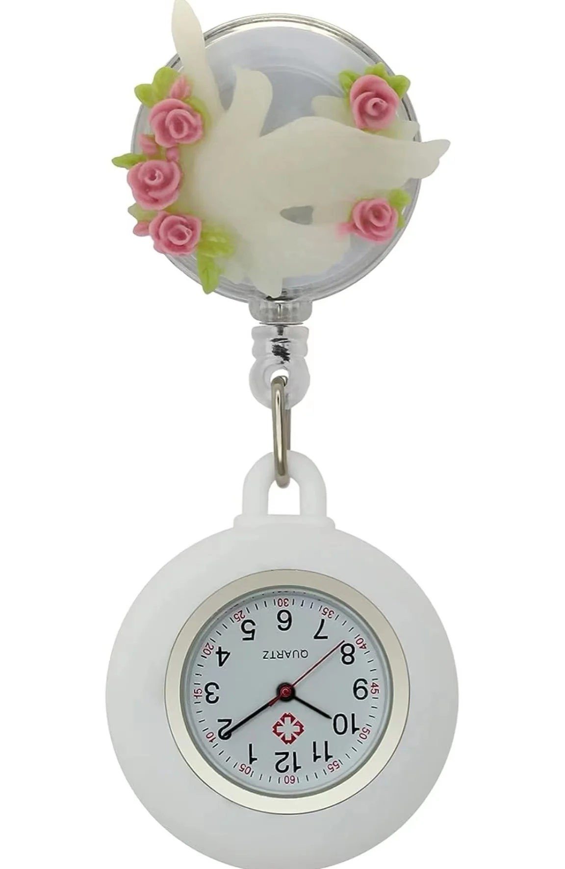 Badge holder Retractable For Nurse Doctor Gift Badge reel Pocket watch Stopwatch Nurse Accessories