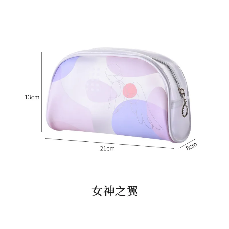 2023 New Cheap Clear Pvc Packaging Travel Shopping Cosmetic Bag Customized Logo Transparent Large Pvc Transparent Tote Gifts Bag
