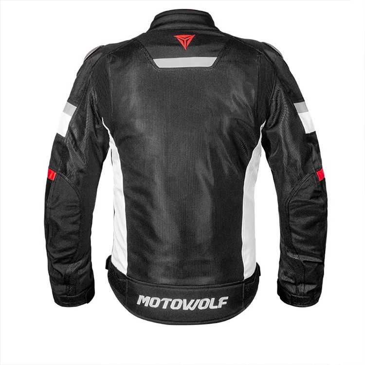 Summer Cycling Road Suit Four Seasons Outdoor Leather Motorcycle Auto Racing Wear Jacket