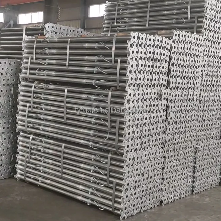 Galvanized Steel Acro Prop Shuttering Jacks Steel Acrow Shoring Scaffolding Steel Props For Building Construction