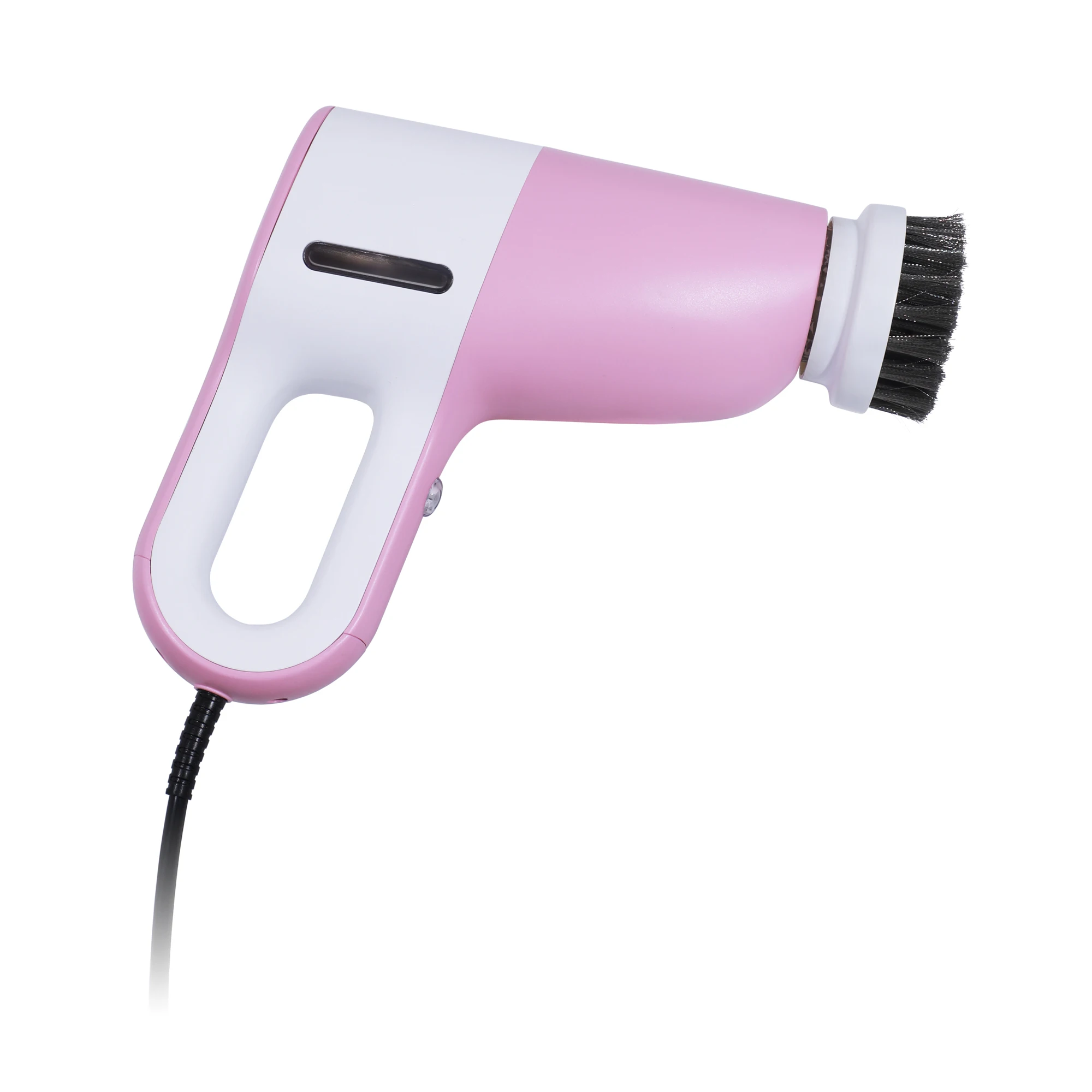 Handy corded high power steam spin scrubber floor mop cleaner