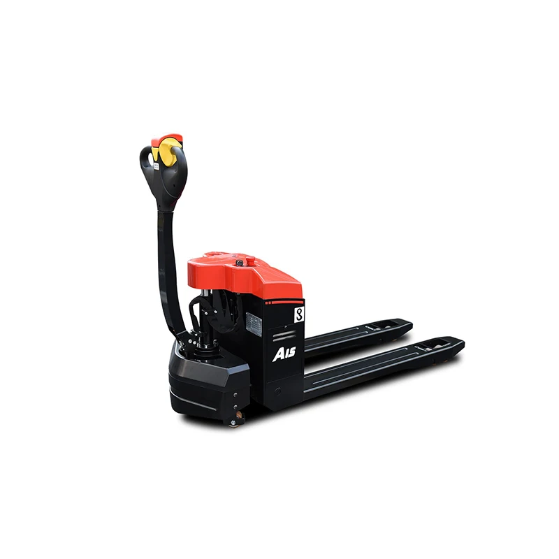 HANGCHA 1.5Ton 2Ton 560mm 680mm  Lead Acid Battery Small Electric Walkie Pallet Jack Powered Pallet Truck