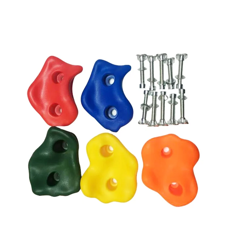 SD-003  2022 Play Set hot sale product wall climbing holds screw on rocky mountain