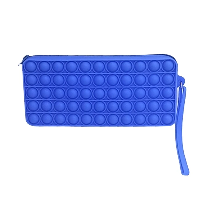Push bubble silicone fidget toy purse kids pop it purse