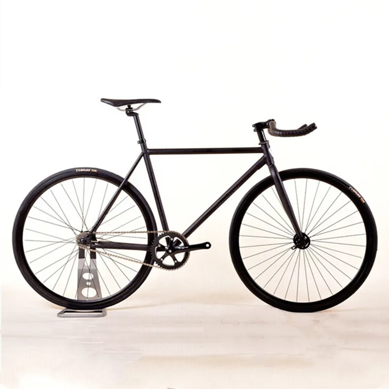 46cm 52cm Steel Frame Single Speed Track BIKE Bicycle 700C 30/40MM alloy Wheels bearing hubs with V Brakes