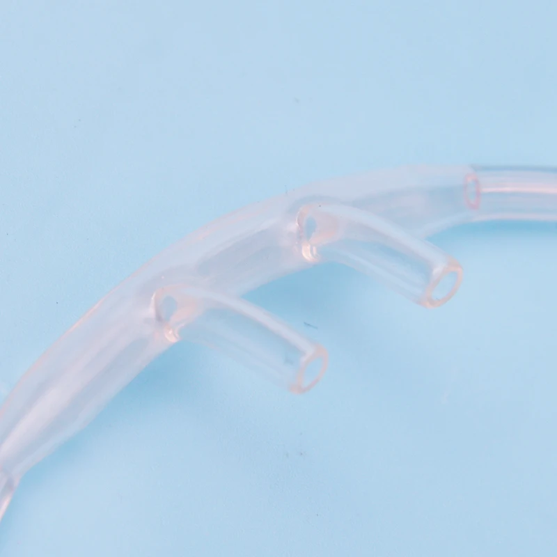 China Suppliers Fine Quality Soft PVC Adult Medical Nasal Oxygen Cannula Tube