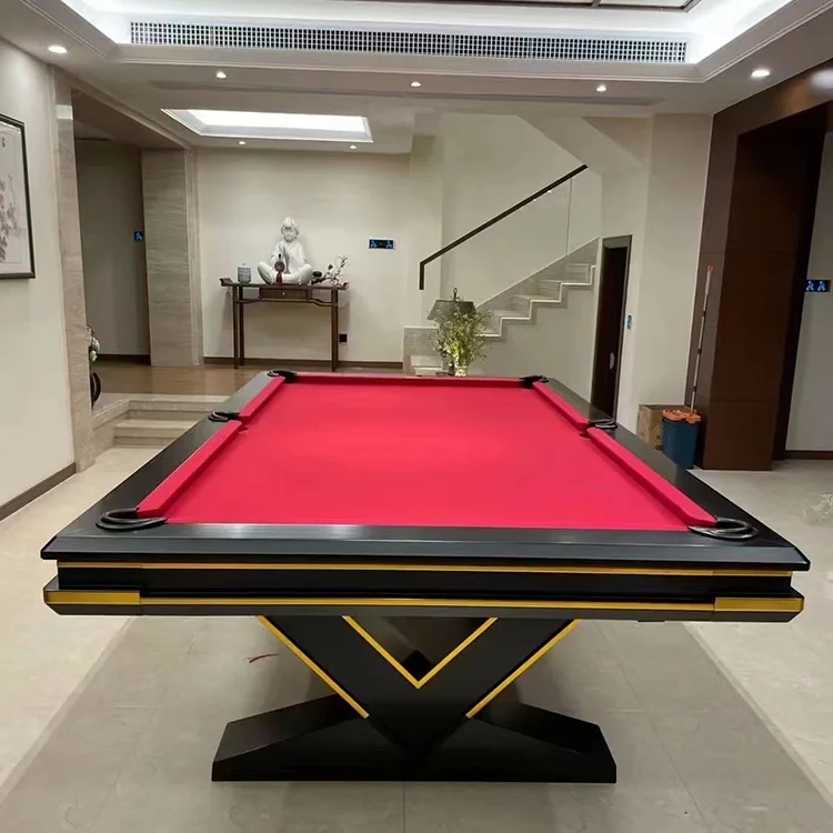 Professional Strong Adult Games Billiard Pool Table with FU Snooker & Billiard Balls on Sale
