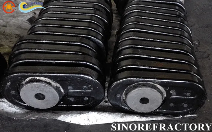 1QC 2QC Ladle Refractory Slide Gate Plate for Steel-making