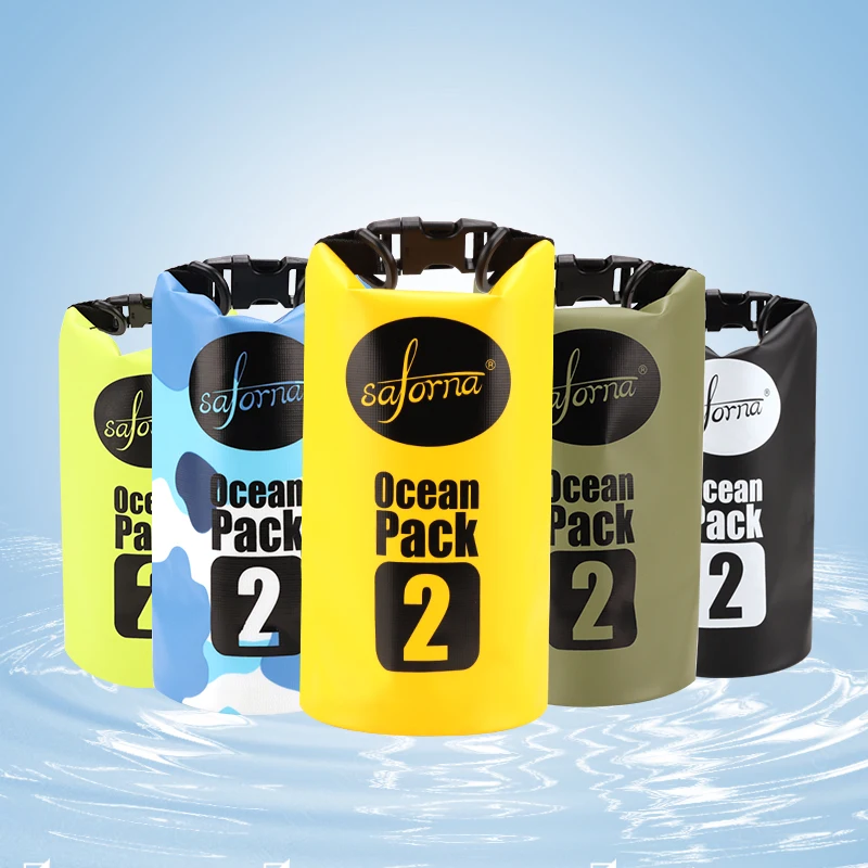 Roll-top Waterproof Dry Bag Waterproof Backpack Ocean Outdoor Sport PVC Dry Bag