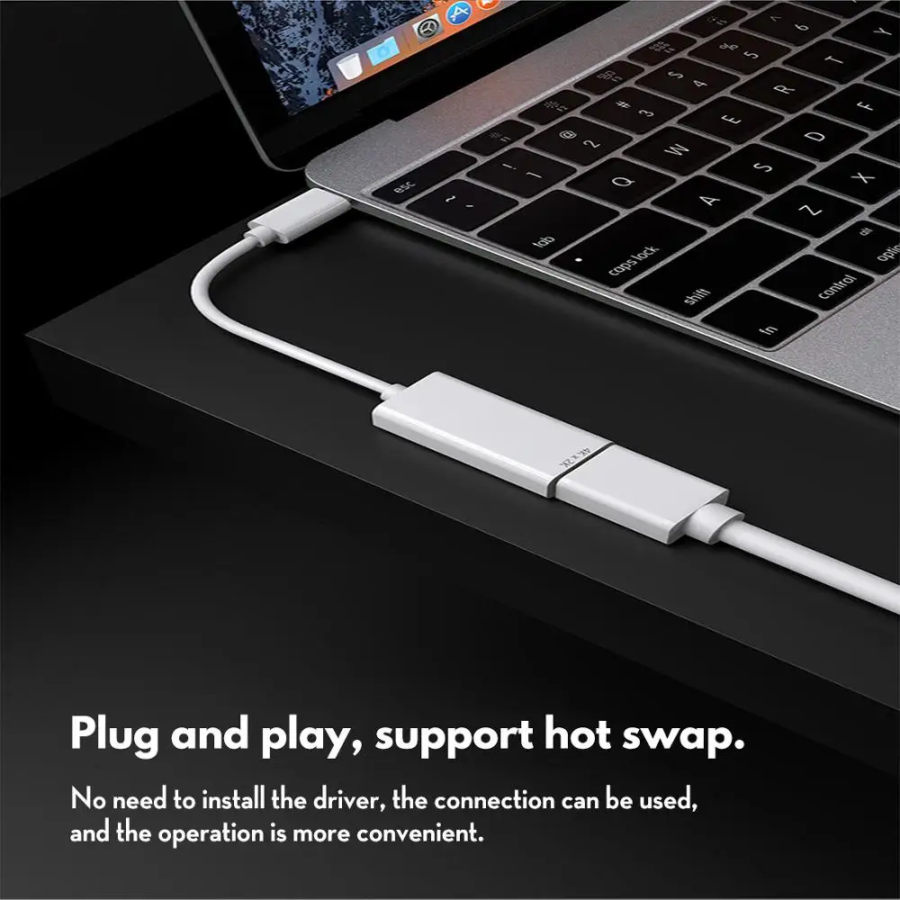 USB C to HDMI Adapter, USB 3.1 to HDMI Adapter [Thunderbolt 3 Compatible] MacBook Pro 2018/2017, Samsung Galaxy S9/S8 More