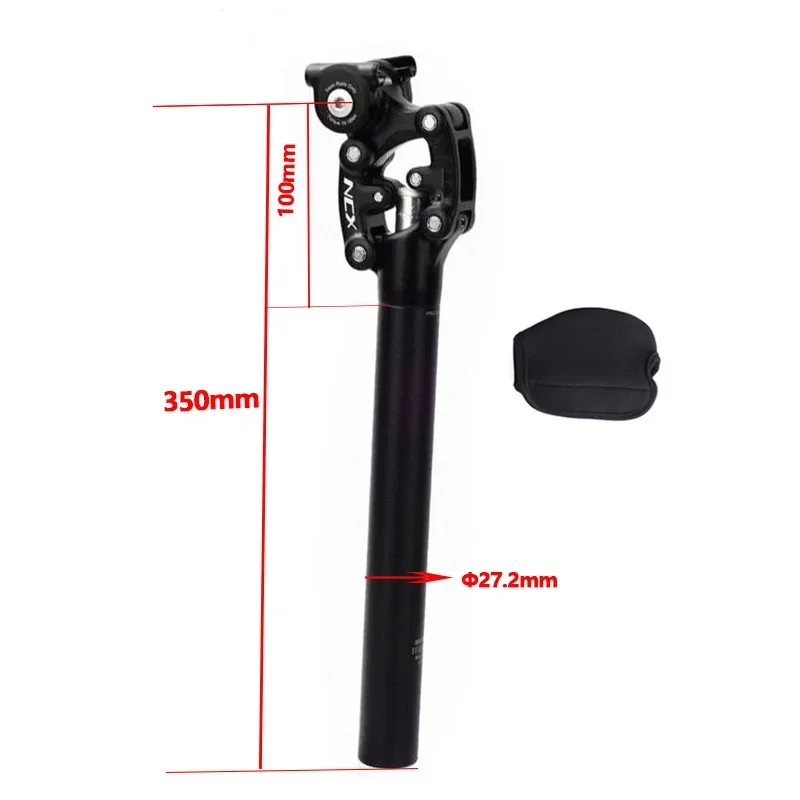 Mountain bike cushion seat post 350*27.2MM mountain bike aluminum alloy seat post
