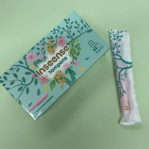 Ready to ship Inseense Regular size menstrual applicator sanitary tampons for women