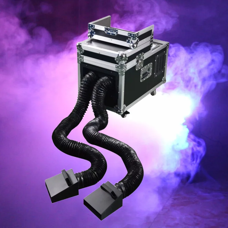 Wholesale price 4000W low lying fog smoke mist machine ground smog wedding concert water base low fog machine