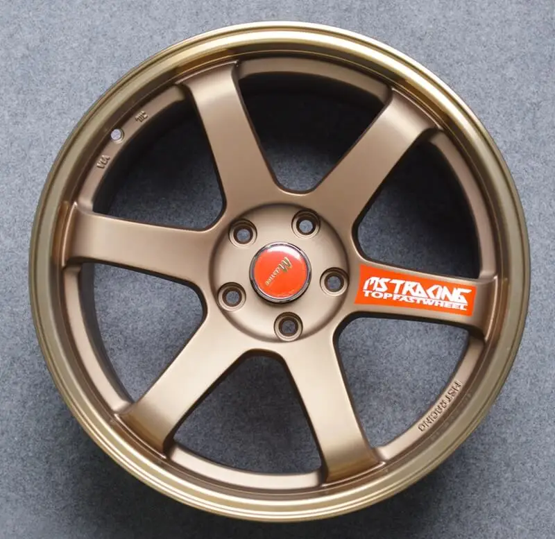 #M1013 15 16 17 18 19 inch Japan alloy universal wheels rims 4 holes 5 holes TE37 Passenger car rims wheels