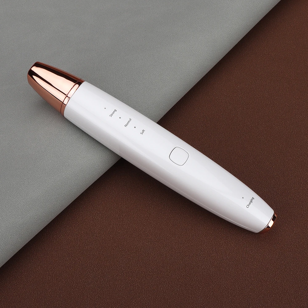 RF Anti-wrinkle Device Dark Circle Removal Equipment Vibration Pen Hot Massager Red Light Therapy Machine Eye Beauty Instrument