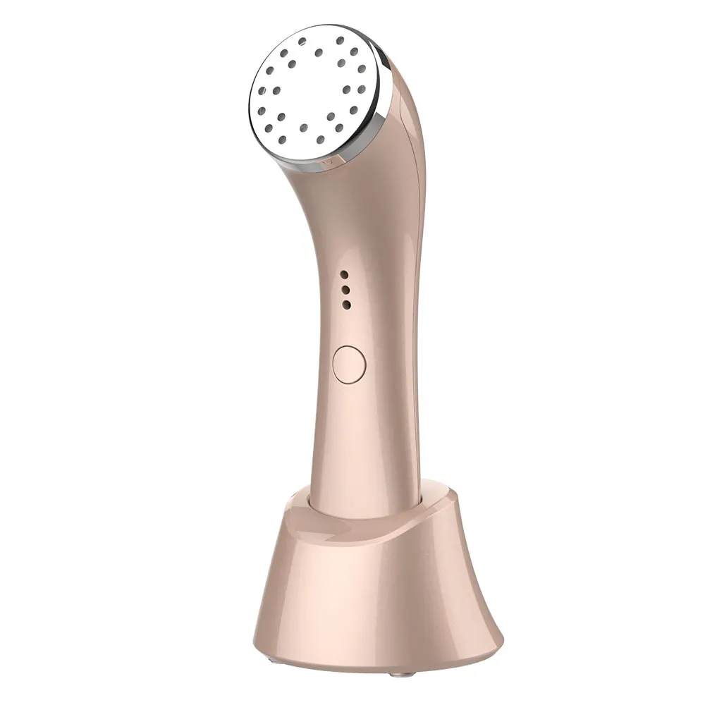 Led Photon Red Light Therapy Wand Face Lift Massager Led Heating Beauty Device