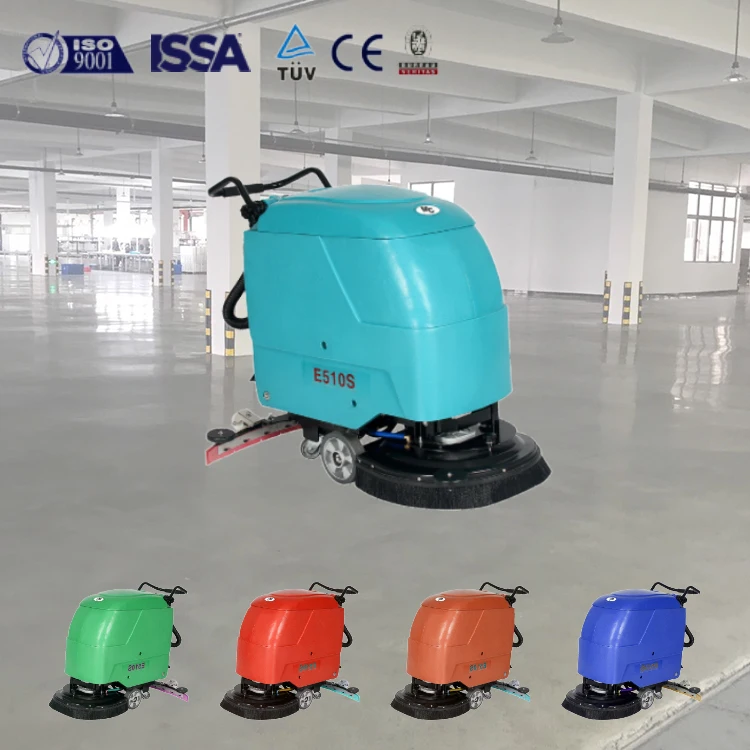 SC50-530BJ HAND PUSH ELECTRICAL SCRUBBER floor scrubber machine small