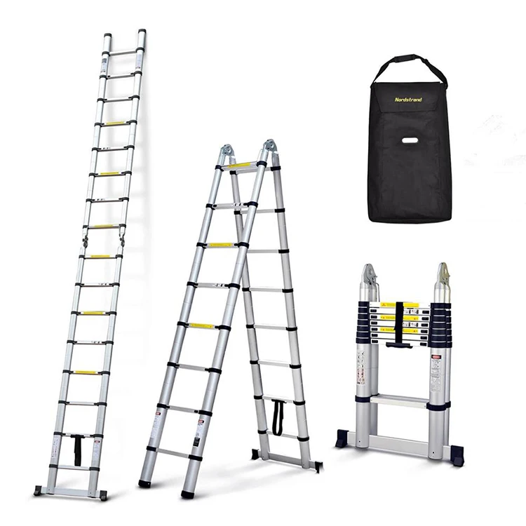 New Aluminium Scaffolding Telescopic Ladders Folding Aluminum Ladders Telescopic Ladders