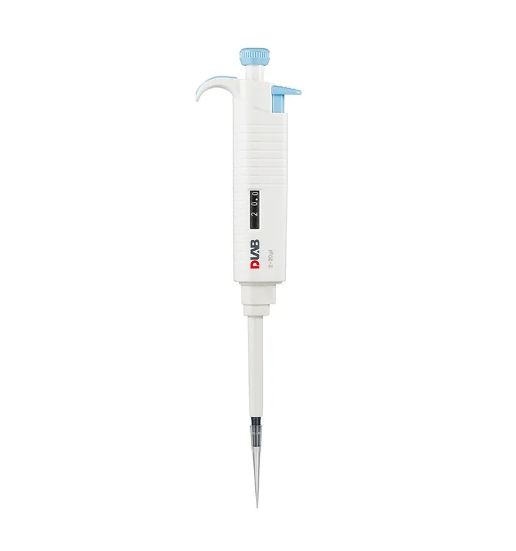 All size DLab Single Channel Fixed Volume Mechanical Pipette-Micropette plus Dragon lab Pipettor Pipet