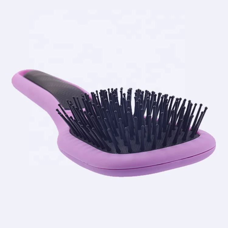 Modern Self Clean Anti- Static Customized Small Size Eco Friendly Bamboo Bristle Detangling Hairbrush Paddle