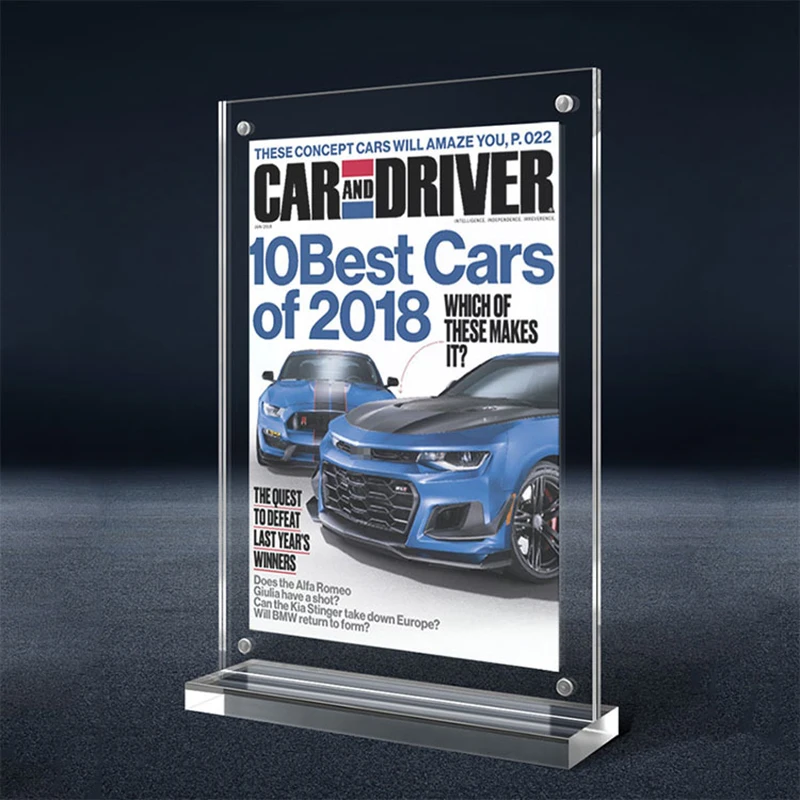 Multifunctional Display Board Custom Desktop Pictures Frames Online Hot Sale Clear Acrylic Photo Frame