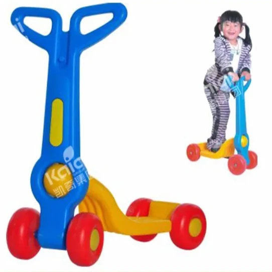 Kaiqi KQ60169G kids plastic toys slide rider for kindergarten, school, amusement park