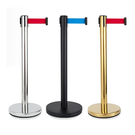 retractable custom rope barriers fence plastic Glass Fiber Reinforced iron barriers FRP custom fence