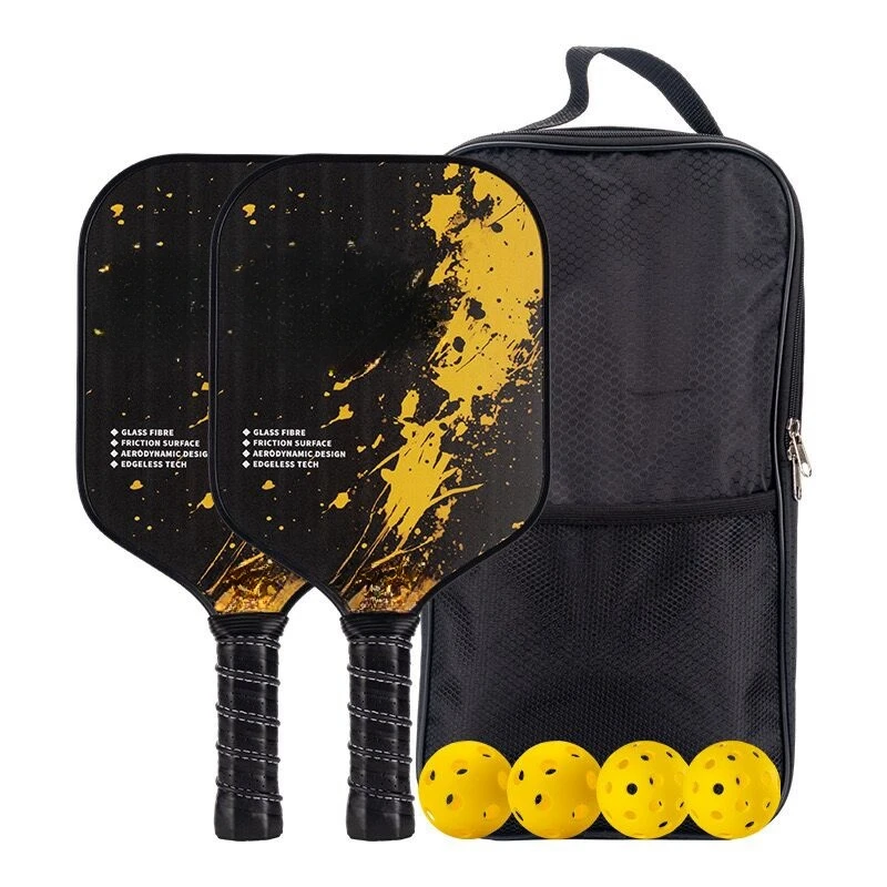 Custom logo pickleball paddle graphite pickle ball racket USAPA approved pp honeycomb core carbon fiber face