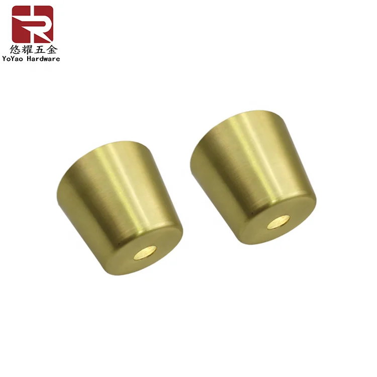 * Furniture Leg Tube Protector Table Feet Base Furniture Leg Caps Cabinet Leg Covers Gold End, Brass Iron Free Modern 38*46*36