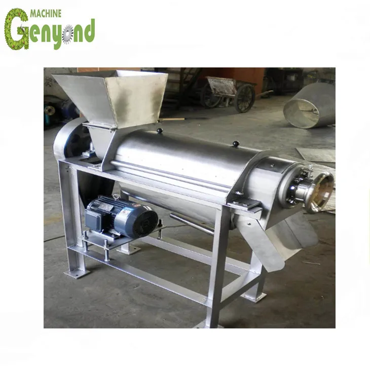 Hight efficient industrial ginger screw press juicer