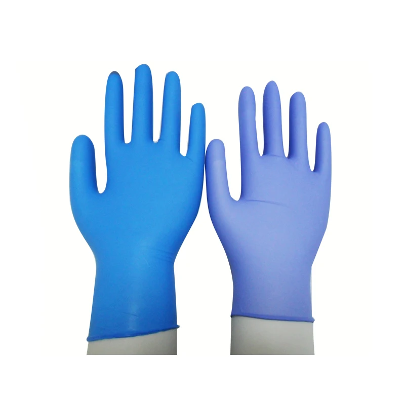 Disposable Black nitrile gloves wholesale food grade gloves nitrile exam gloves