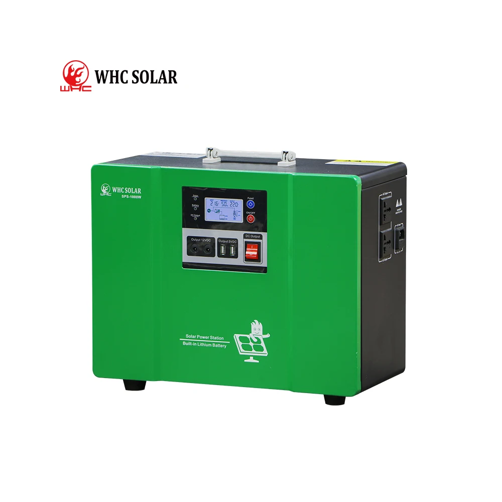 WHC SOLAR 1KW Home Solar Power Systems Kit Panel Generator All In One Solar Energy Systems