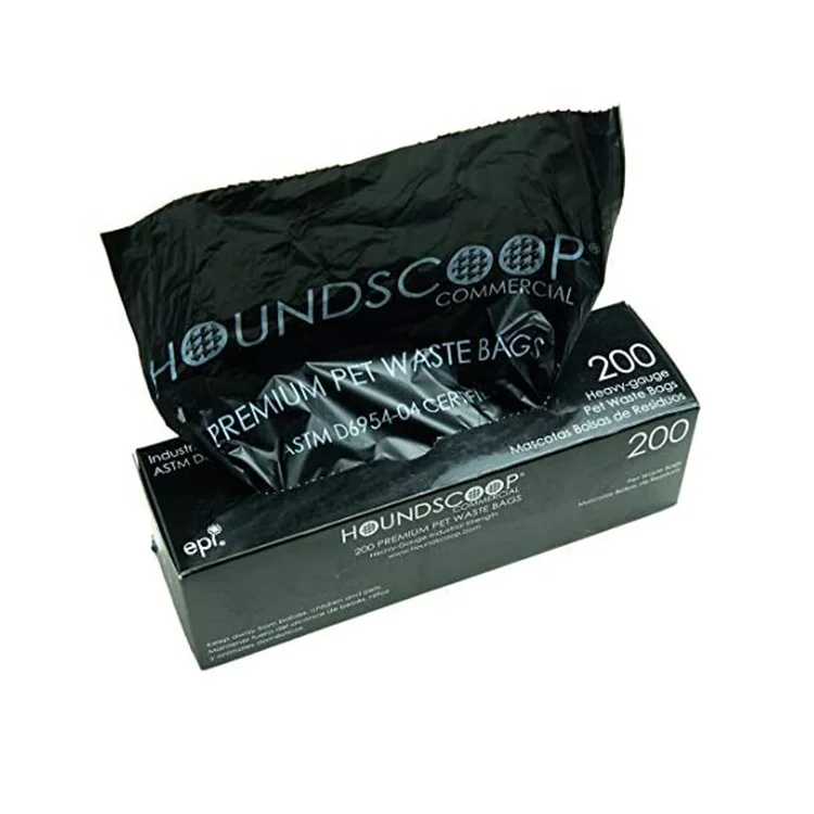 200 Pet Trash Bag One Roll Dog Waste Station Bag is suitable for HOA residential commercial roll bags