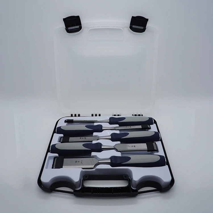 Woodworking 5 Piece Wood Chisels Withstand Hammer Strikes Striking Chisel Set