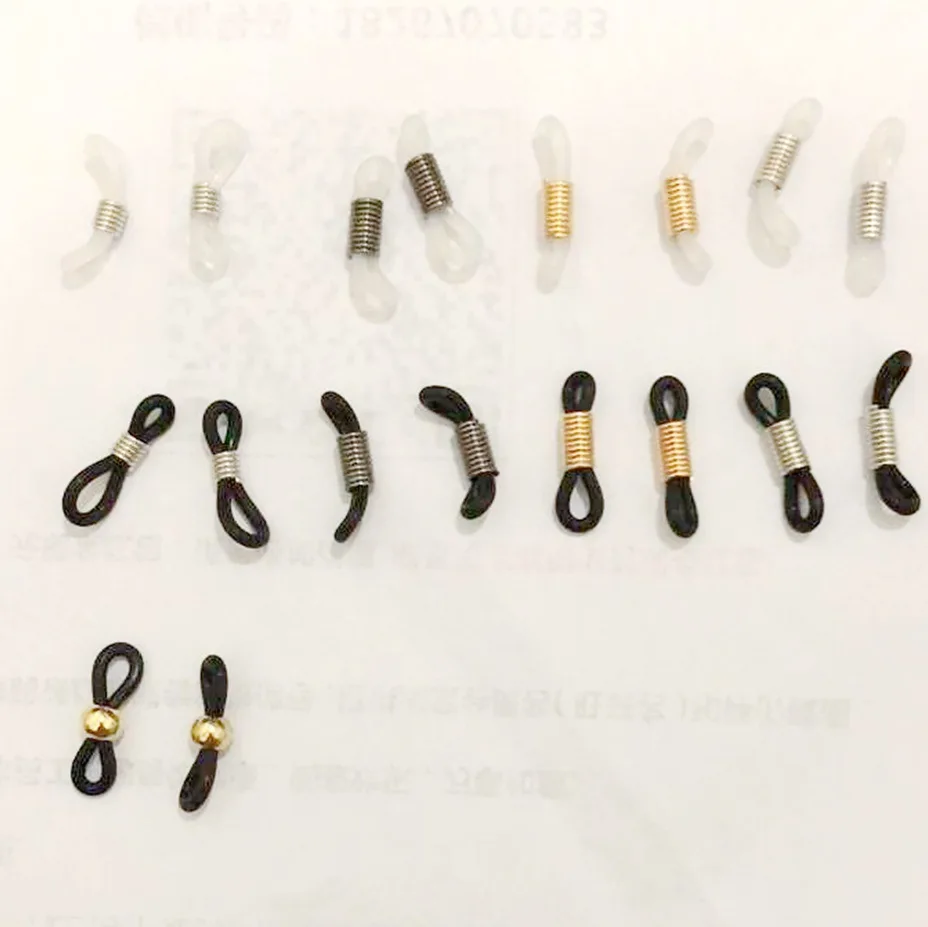 Оптовая продажа аксессуары для глаз солнцезащитные очки сопротивление скольжению резиновая петля шнур очков Солнцезащитные Аксессуары Силиконовые петли удлиненные весенне-20 мм