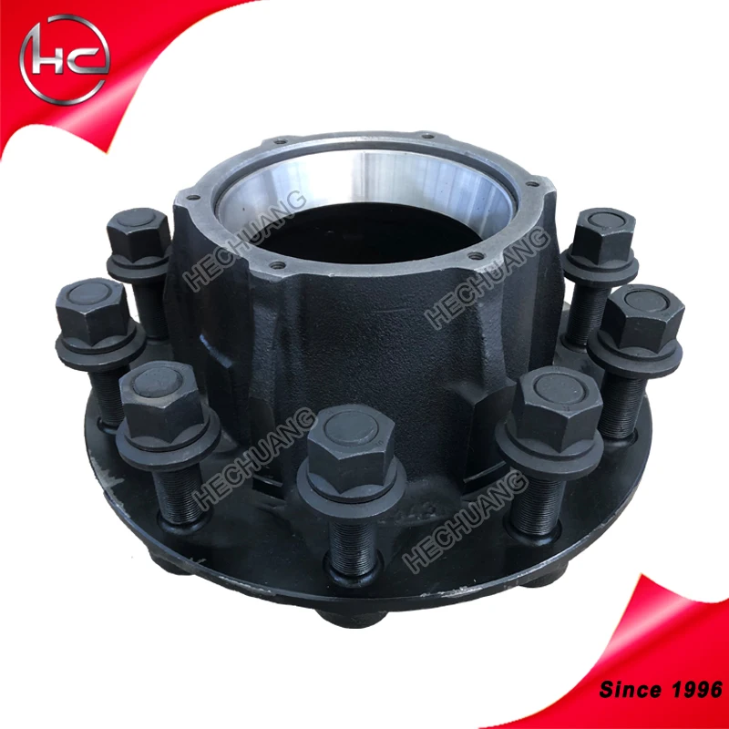 Стандартные 10 отверстий с ISO шпилькой ступицы колеса для американского прицепа 13T оси ступицы