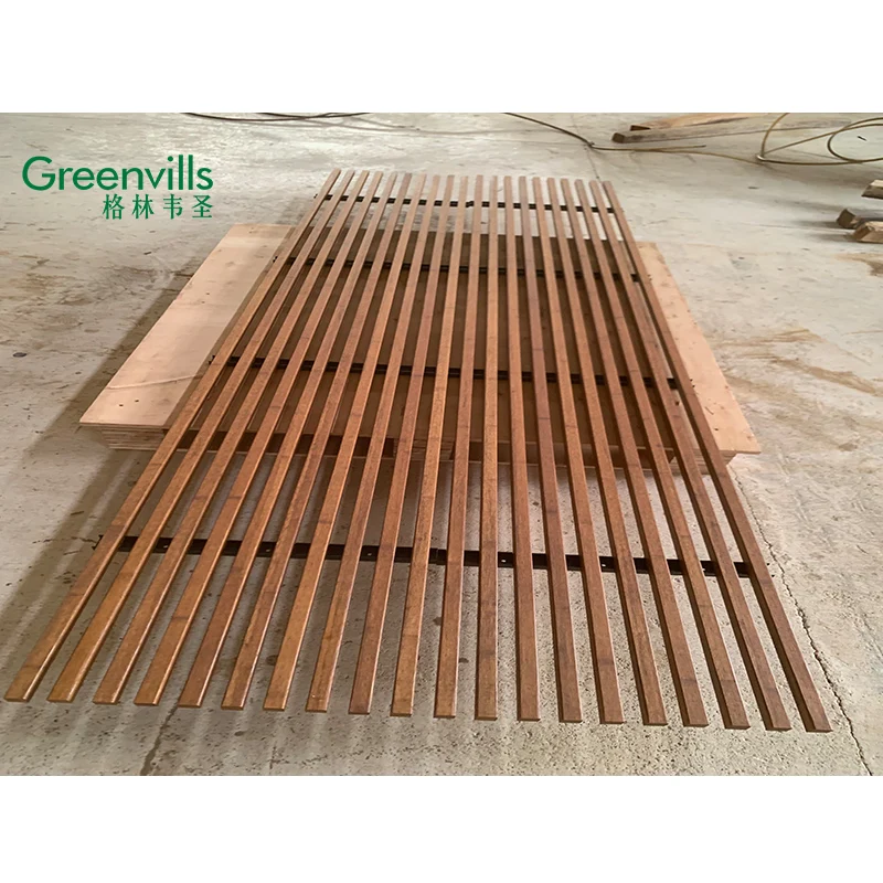 2023 New arrival amazing design outdoor bamboo strand woven bamboo grating keel for CE certification