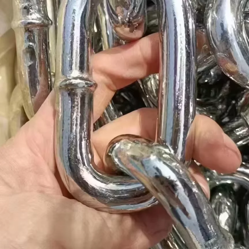 304 316 Stainless Steel and Mild Link Chain DIN 5685 Short Link Chain