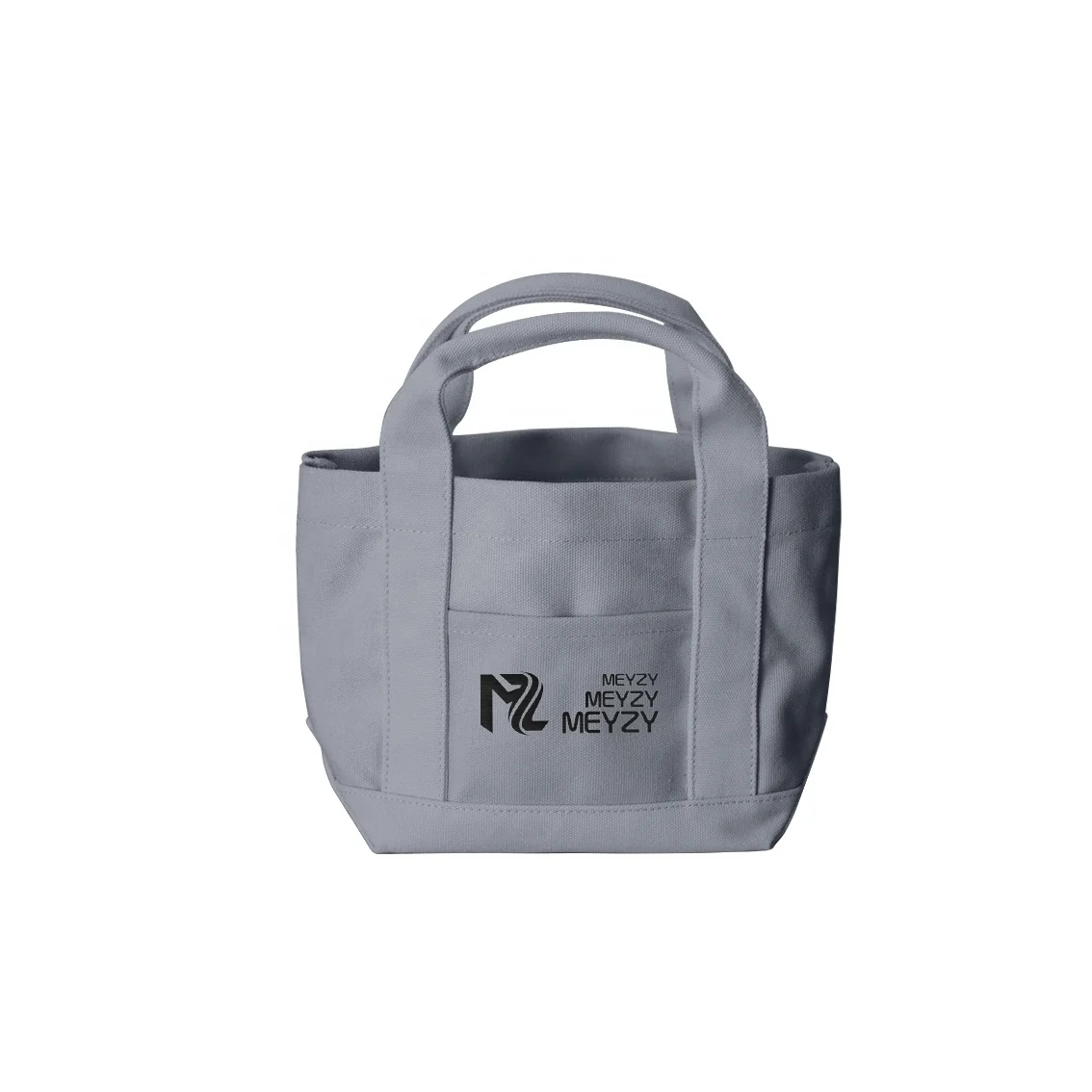 New Fashion Trendy Ladies Shoulder Handbag For Women Canvas Tote Bag With Pocket And Zipper