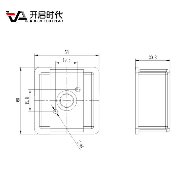 Industrial engineering machinery 2 * 2 excavator bulldozer switch control switch panel
