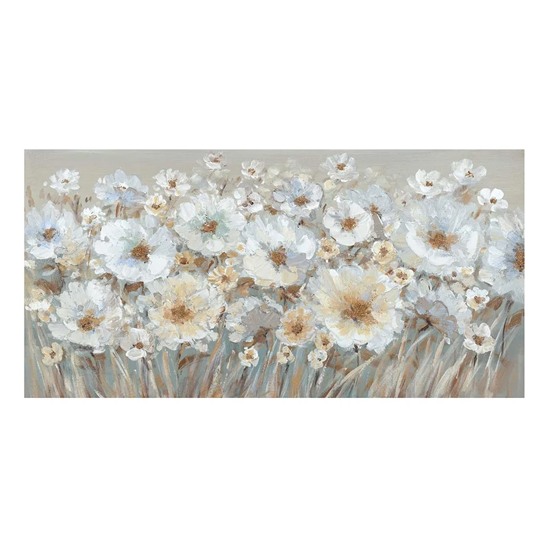 Beautiful Flower Modern Art Canvas Paintings Still Life Paintings For Flower With Fruit