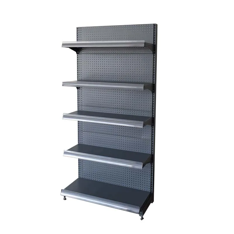 Supermarket Light Steel Shelf with Display for Shop Supermarket Genre Product