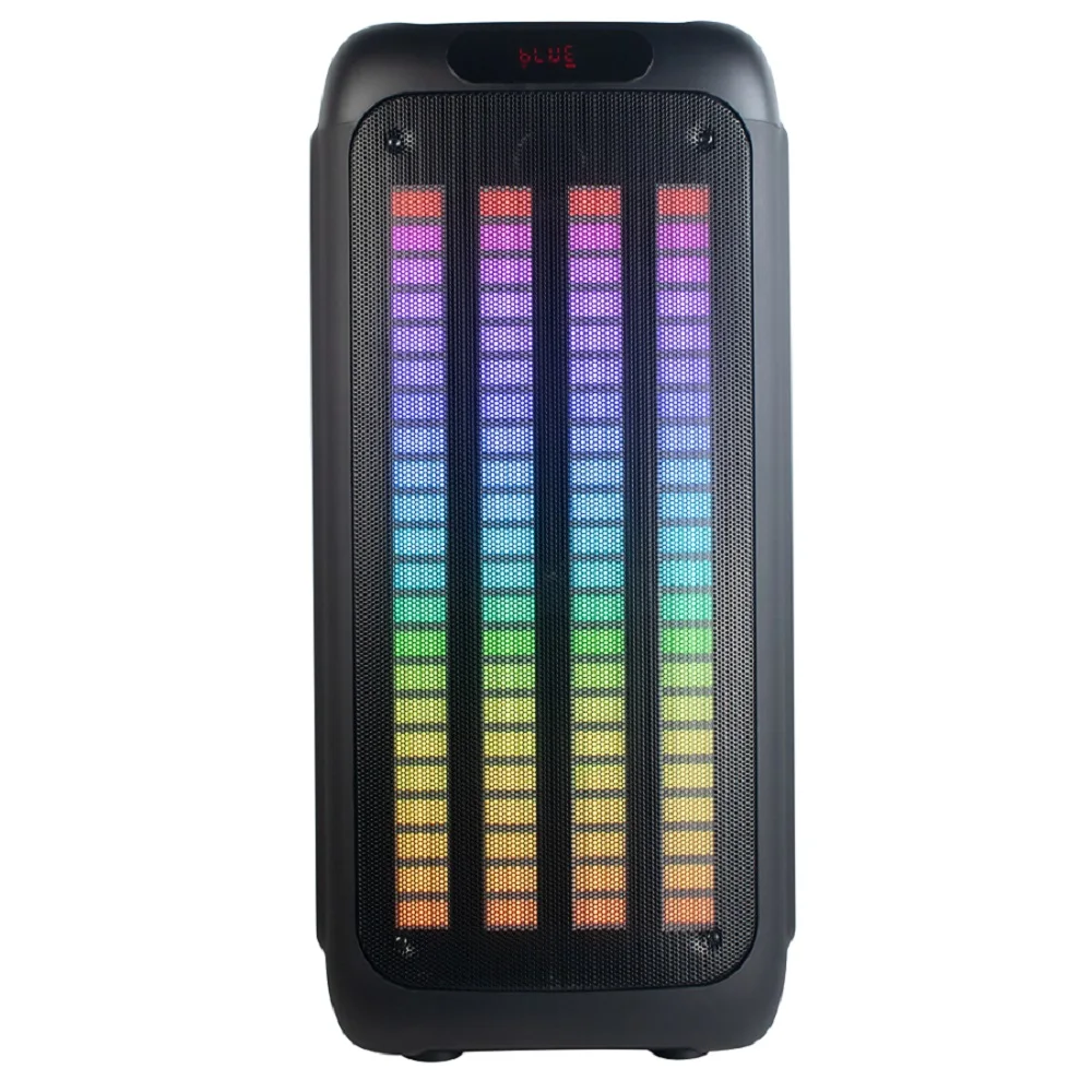 1000W caixa de som amplificada pa speakers pro bass sound digital  party speaker