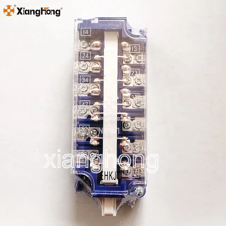 Xianghong  NK6 NK6-1 380V 15A 3NO3NC Vaccum Contactor  and VCU Auxiliary Switch and Auxiliary Contact
