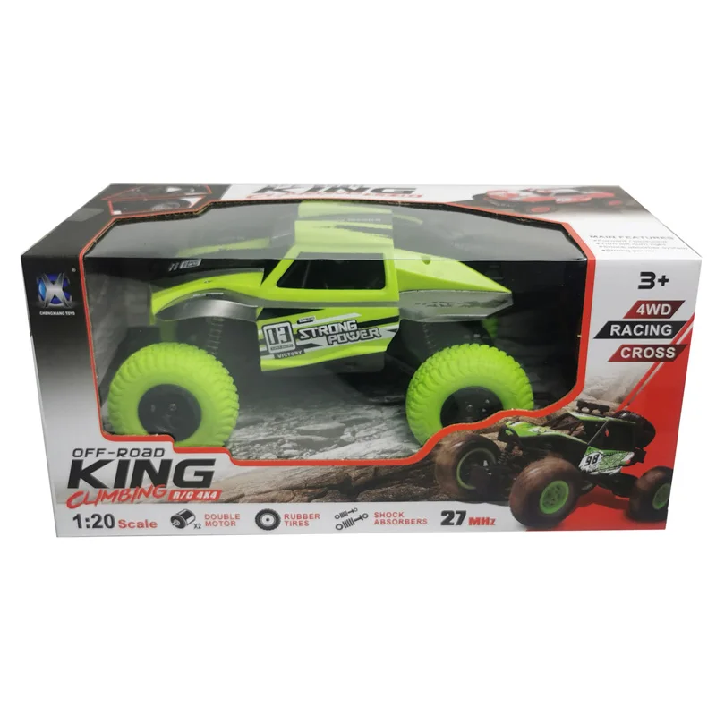 Multiple Colors Remote Control Vehicle Climbing Car Toy Rc Off-road Climbing Vehicle With 3.7v Lithium Battery And Usb Cable