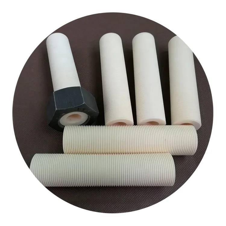 3X Ceramic Parts OEM Zirconia Rod Nitride Silicon Carbide MACOR CNC Machining Machinable Glass Alumina Tube Zro2 Ceramic Screw
