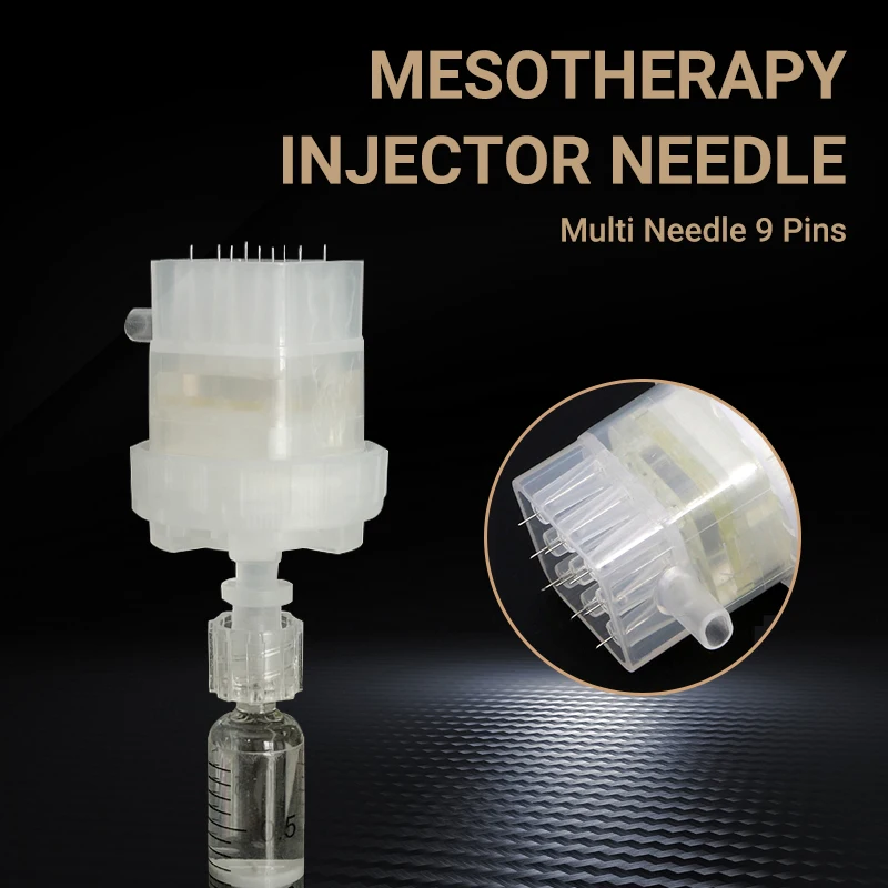 automatic injector mesotherapy adjustable 9 pin crystal multi needle