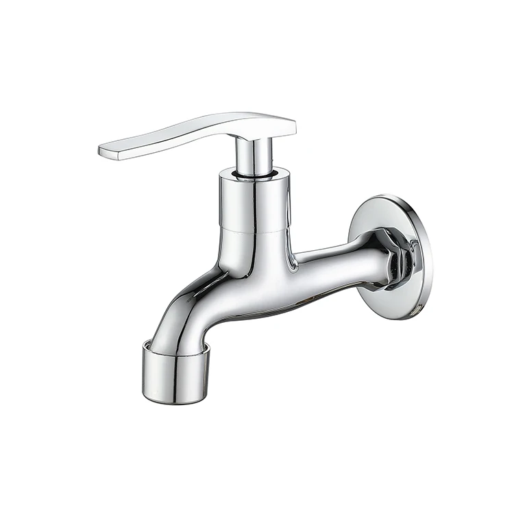 Factory Supply Best Price Zinc Alloy Faucet Wall Mounted Cold Water Bathroom Basin Mixer And Taps For Sale