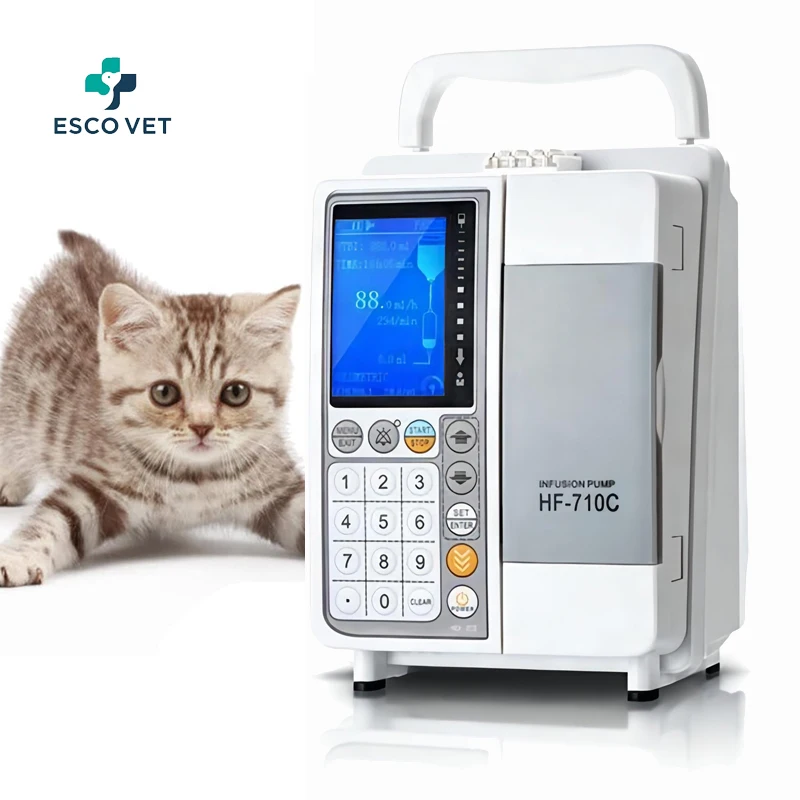 Eco VET, эффективный медицинский внутривенный шприц-насос, ветеринарный инфузионный насос для больницы для домашних животных