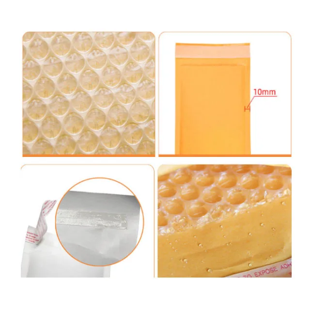 Mailing Bags Resistant Packaging Bubble Envelope Padded Plastic Custom Size Black Delivery Package Shoes & Clothing Waterproof